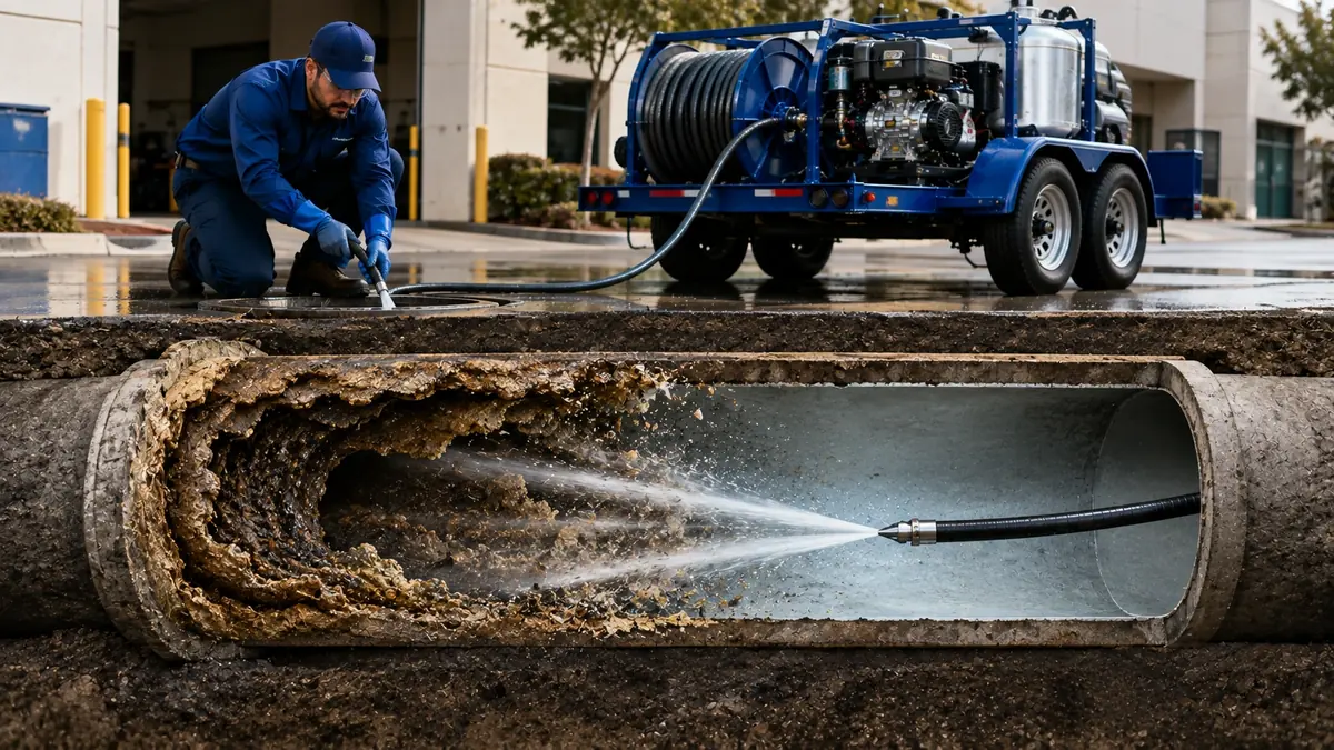Sewer Pipe Descaling in Barstow